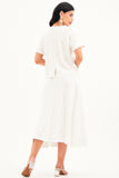 Saia Midi Comfort Office Off White