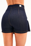 Shorts Saia Jeans Escuro