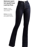 Calça Jeans Modeladora Fantástica Flare Cós Alto
