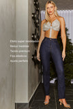 Calça Jeans Ultra Modeladora Reta Cós Alto
