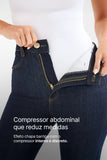 Calça Jeans Ultra Modeladora Reta Cós Alto