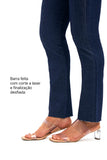 Calça Jeans Ultra Modeladora Reta Cós Alto