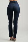 Calça Jeans Ultra Modeladora Reta Cós Alto