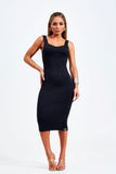 Vestido Curve Midi Preto