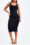Vestido Curve Midi Preto