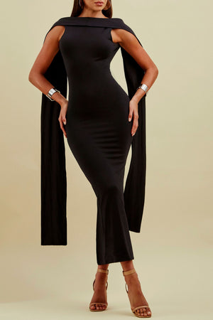 Vestido Ultra Modelador Curve Longo Preto