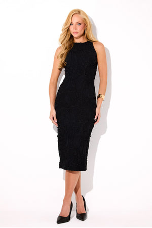 Vestido Midi Perfect Stretch Preto