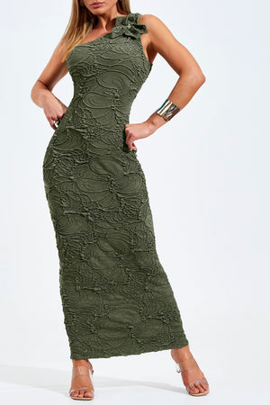 Vestido Perfect Stretch Longo Verde