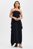 Vestido Premium Basic Tomara que Caia Preto